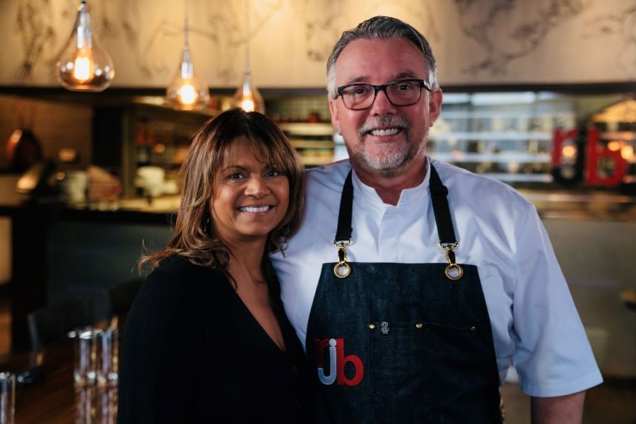 <who>Photo Credit: Contributed</who>Chef Rod Butters and Audrey Surrao
