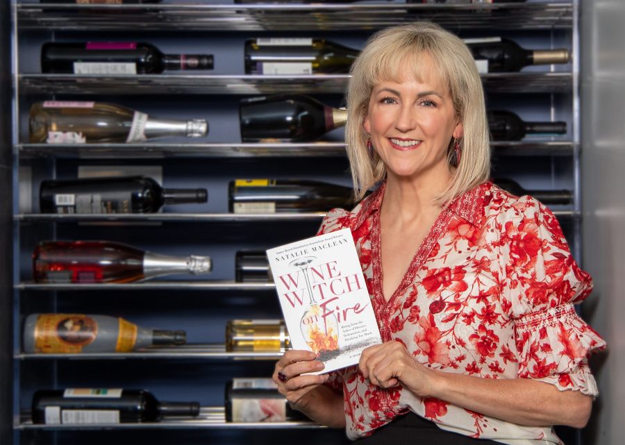 <who>Photo credit: Supplied by Natalie MacLean</who>Natalie MacLean, the author of Wine Witch on Fire, won the Canadian Wine Industry Champion Award at this week's Wine Growers British Columbia Industry Recognition Awards in Penticton.