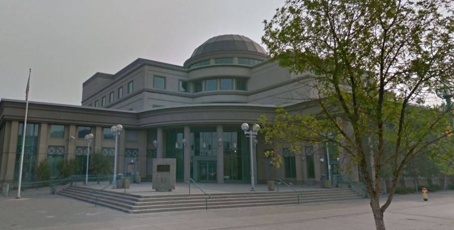 <who>Photo Credit: Google Streetview</who>The courthouse in Prince George