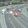 Firefighters suffer minor injuries after truck fire on Bennett Bridge