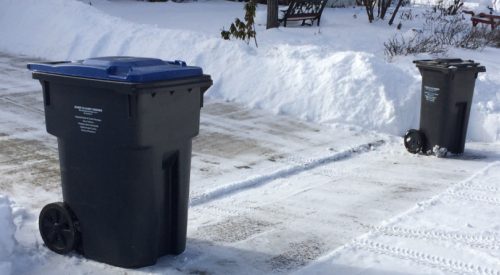 RDCO reminds people that excessive snow may cause garbage collection to be delayed