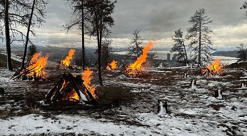 Knox and Dilworth mountain wildfire mitigation work continues into 2025