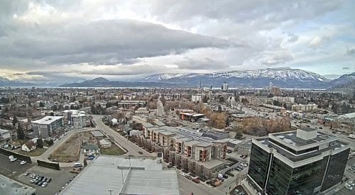 Kelowna weather: Low of -5ºC, chance of flurries