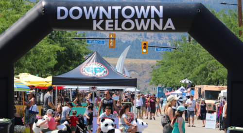 PHOTOS: Downtown Kelowna celebrates in style