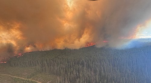 Only 1 BC wildfire is ‘out of control’ at this time, but it’s a big one at 1,300 hectares
