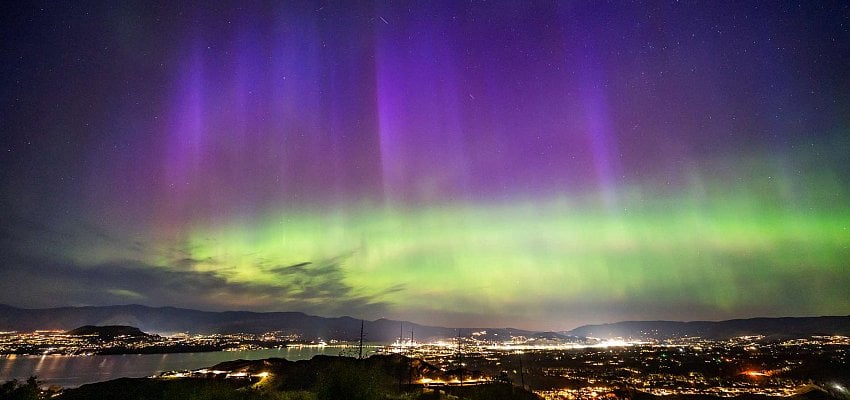Northern Lights expected to dazzle over much of BC tonight